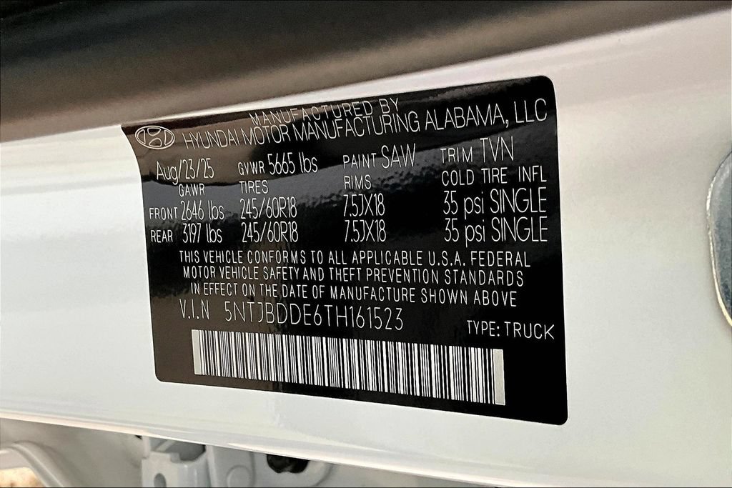 New 2026 Hyundai Santa Cruz SEL AWD/4WD image 15