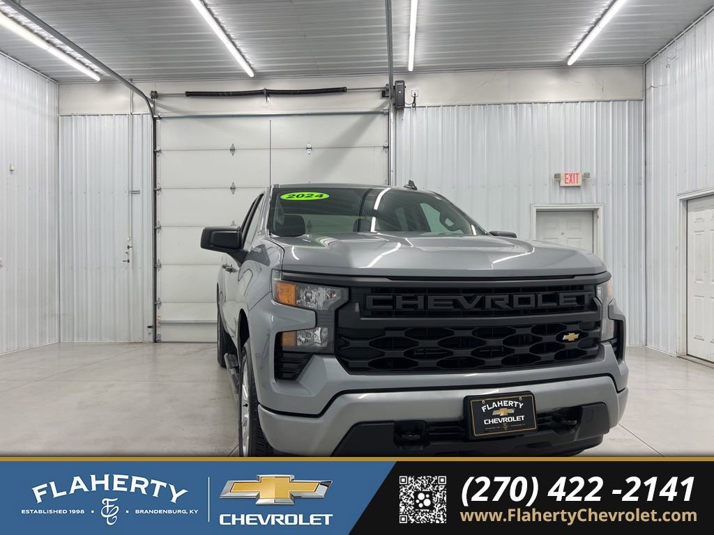 Used 2024 Chevrolet Silverado 1500 Custom AWD/4WD image 1