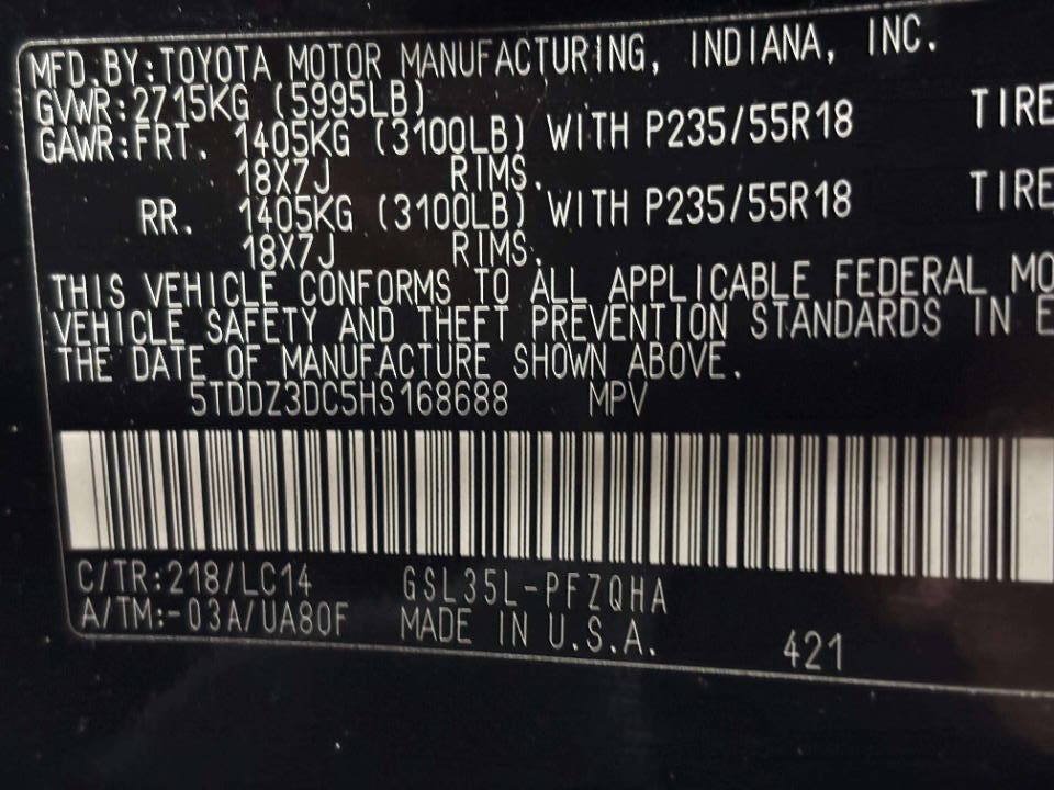 Used 2017 Toyota Sienna XLE Premium AWD/4WD image 41