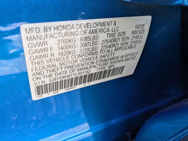 New 2026 Acura MDX Type S AWD/4WD image 17