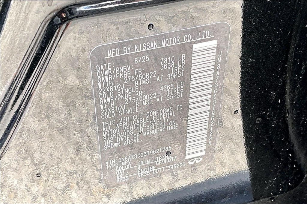 Certified 2026 INFINITI QX80 Autograph AWD/4WD image 43