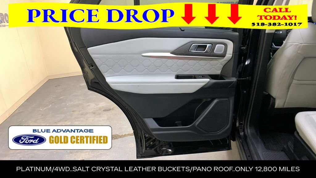 Certified 2025 Ford Explorer Platinum w/ LUX Leather Package AWD/4WD image 27