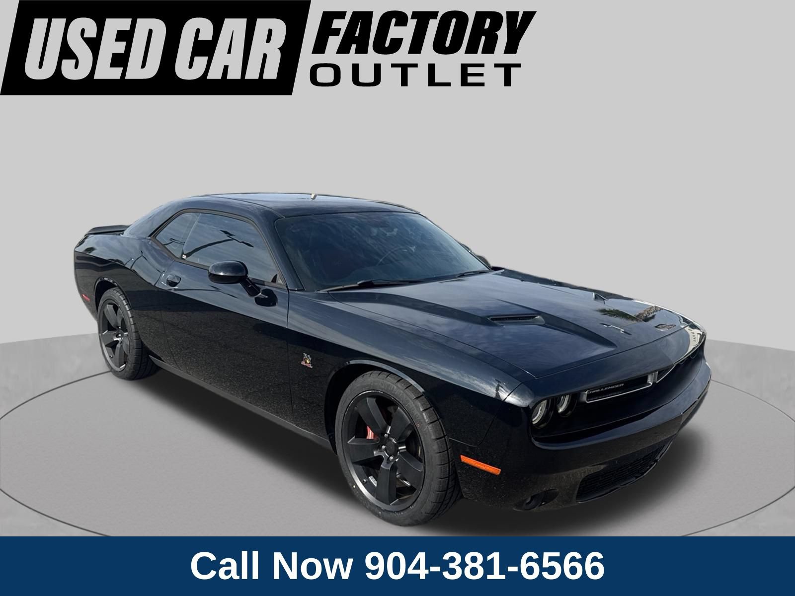 Used 2015 Dodge Challenger R/T Scat Pack w/ Leather Interior Group RWD image 1