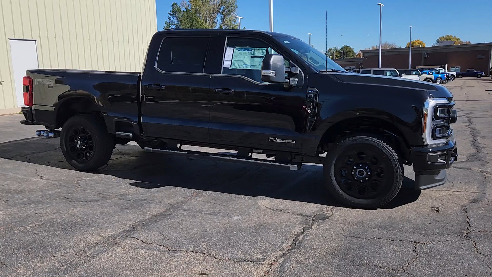 New 2025 Ford F250 XLT w/ Black Appearance Package image 11