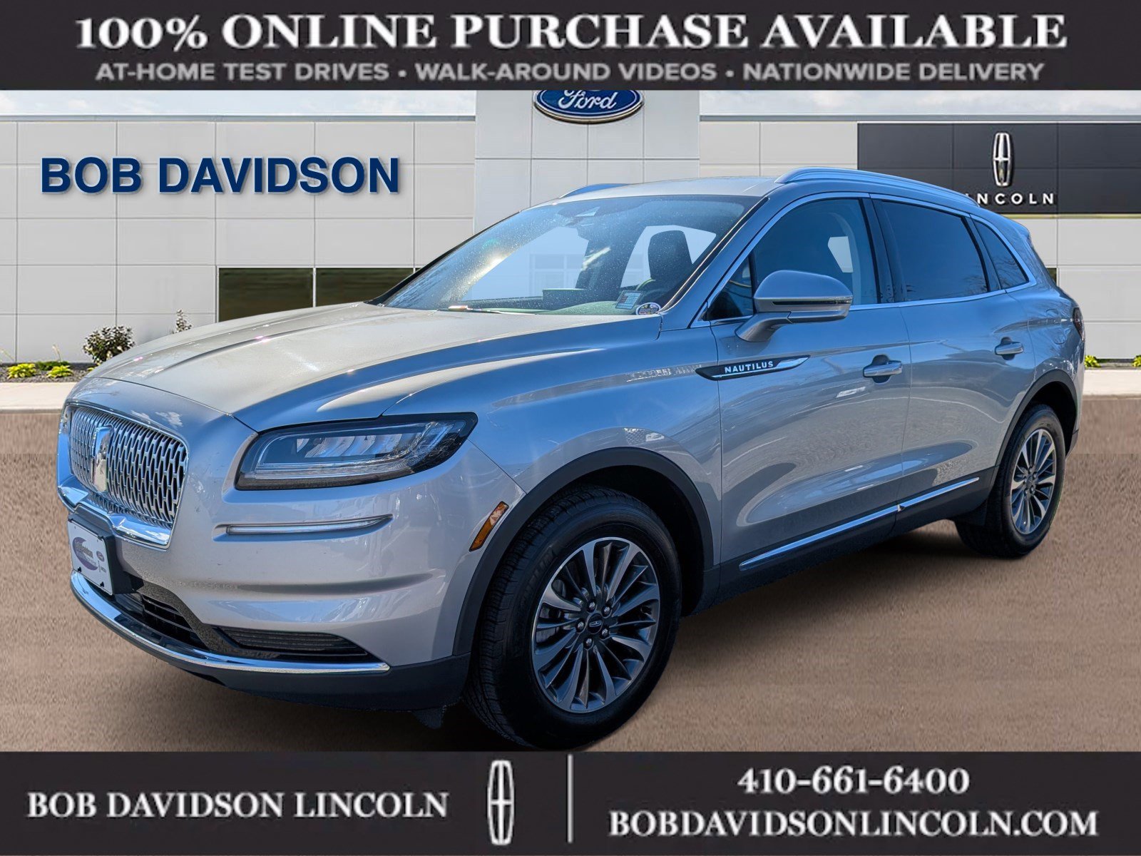 Certified 2022 Lincoln Nautilus AWD w/ Premium Package