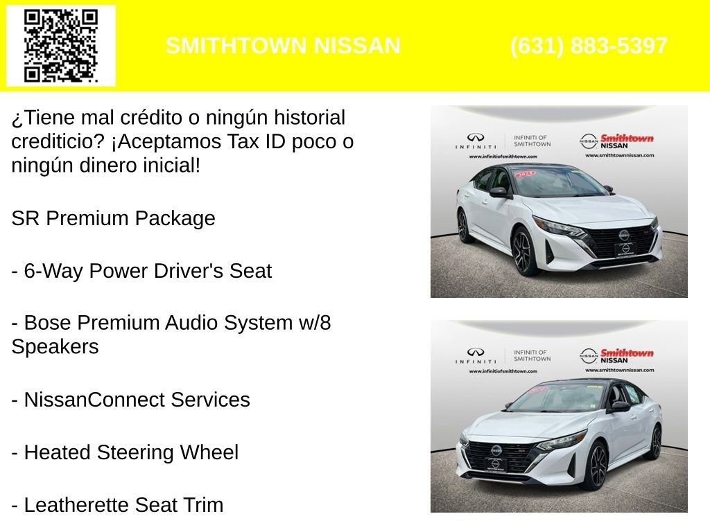 Used 2024 Nissan Sentra SR w/ SR Premium Package FWD image 4
