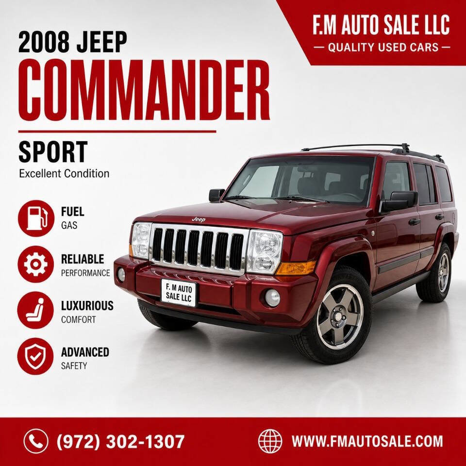 Used 2008 Jeep Commander Sport