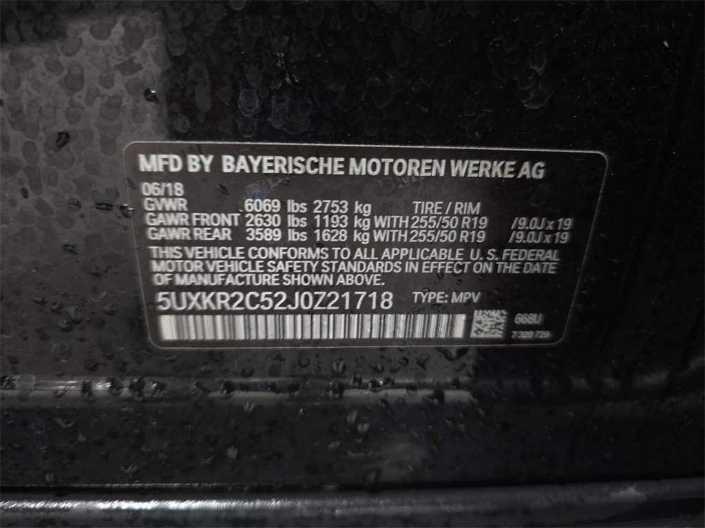 Used 2018 BMW X5 sDrive35i w/ M Sport Package image 28