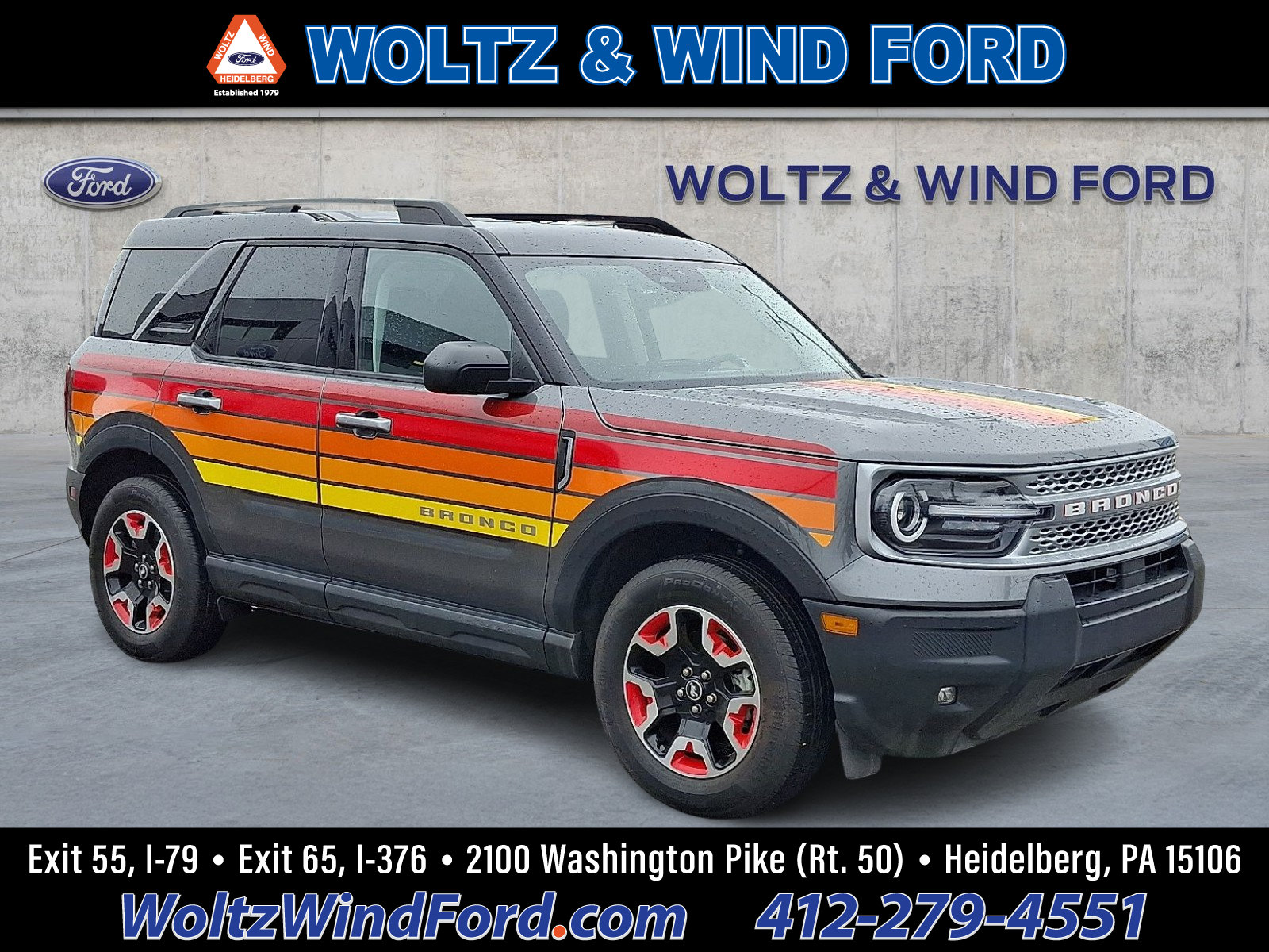 Certified 2025 Ford Bronco Sport Free Wheeling w/ Convenience Package