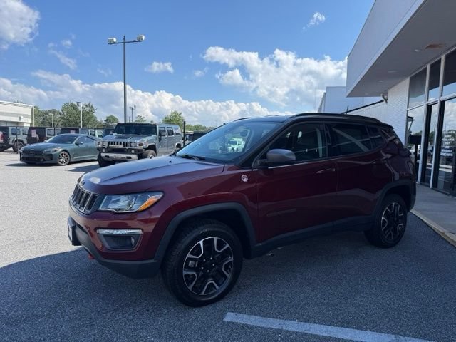 Used 2021 Jeep Compass Trailhawk AWD/4WD image 16