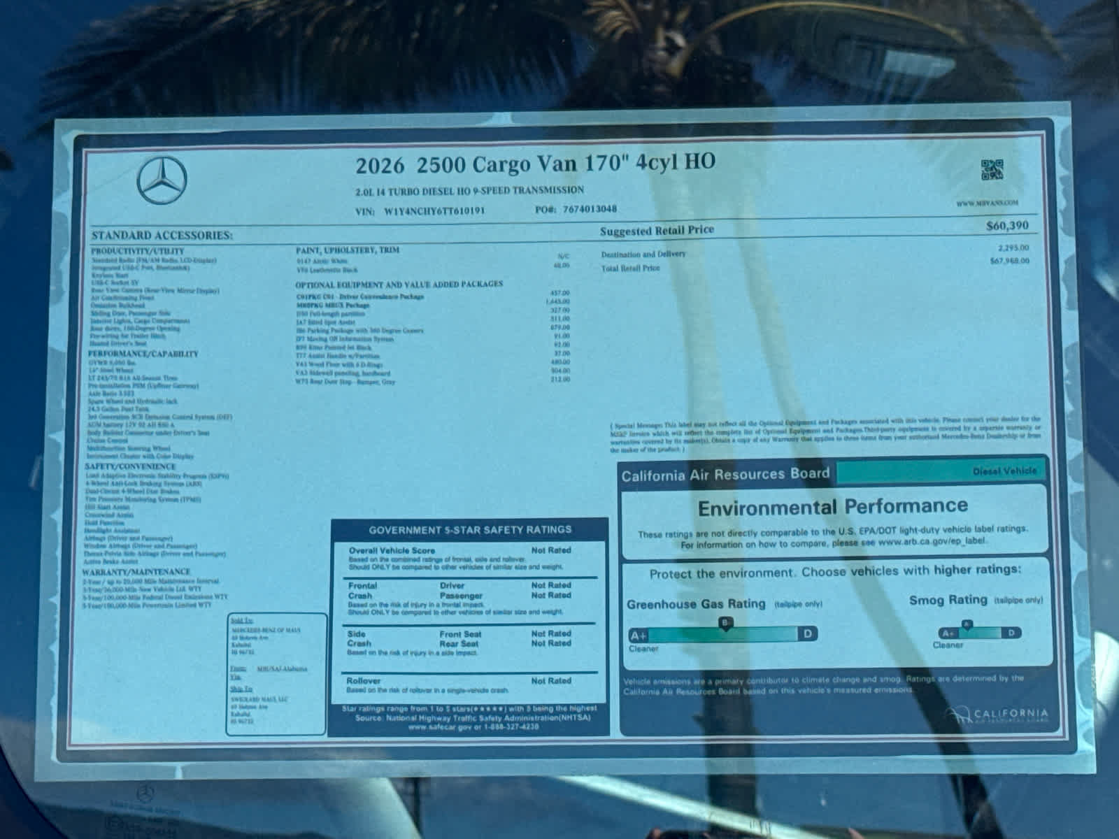 Used 2026 Mercedes-Benz Sprinter 2500 image 4