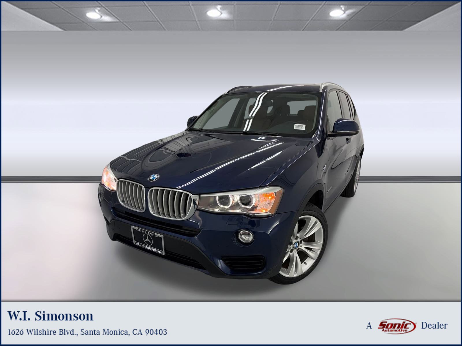 Used 2016 BMW X3 xDrive28i