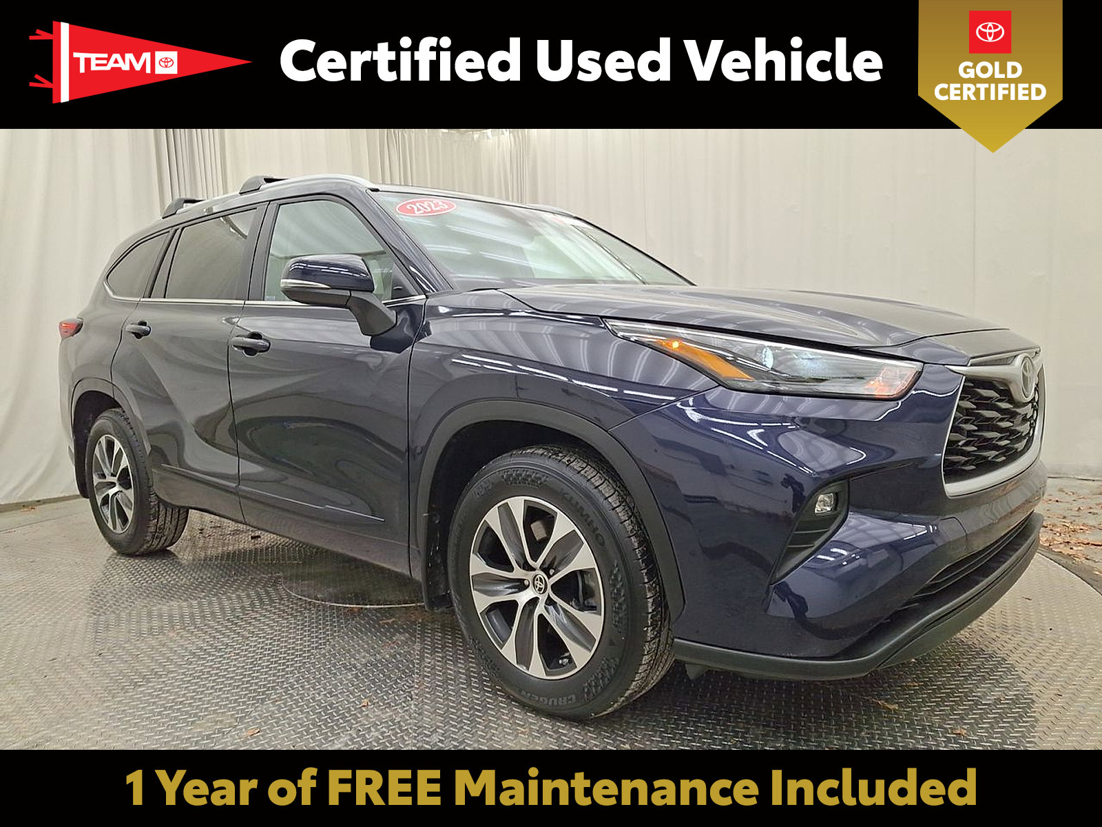 Certified 2023 Toyota Highlander XLE video 1