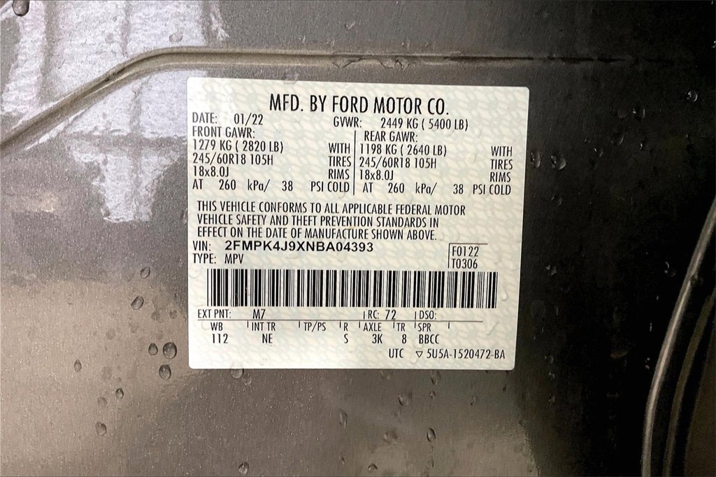 Used 2022 Ford Edge SEL w/ Sport Appearance Package image 32