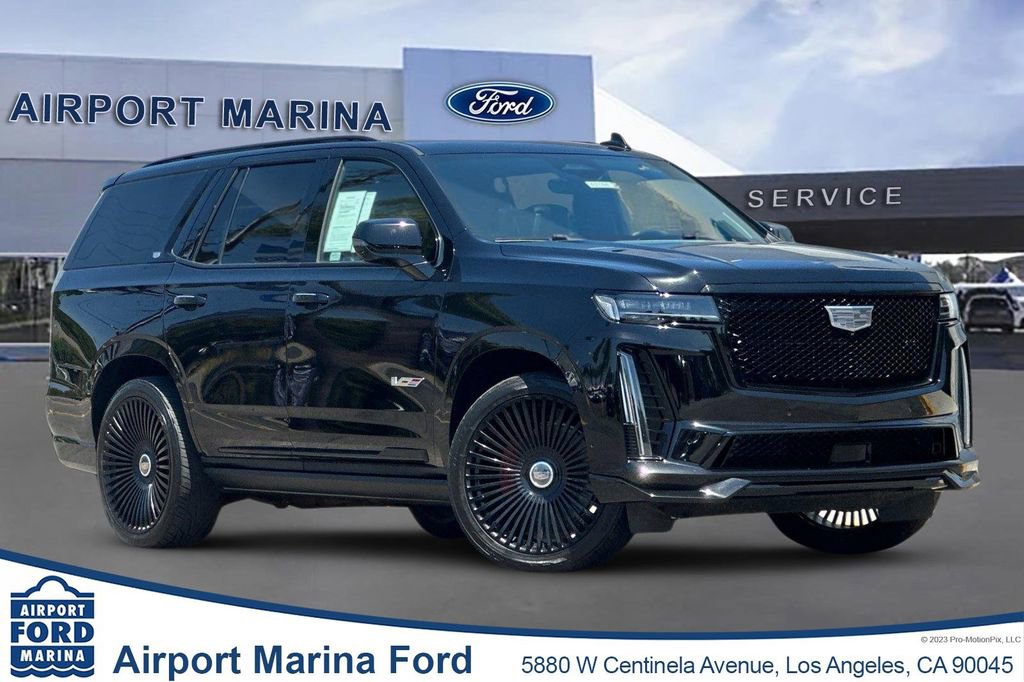 Used 2023 Cadillac Escalade V w/ Heavy-Duty Trailer Package AWD/4WD image 1