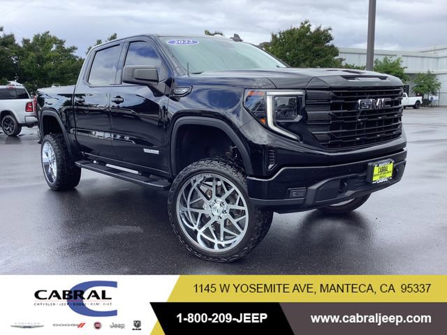Used 2022 GMC Sierra 1500 Elevation w/ LPO, Elevation Black Package AWD/4WD image 1
