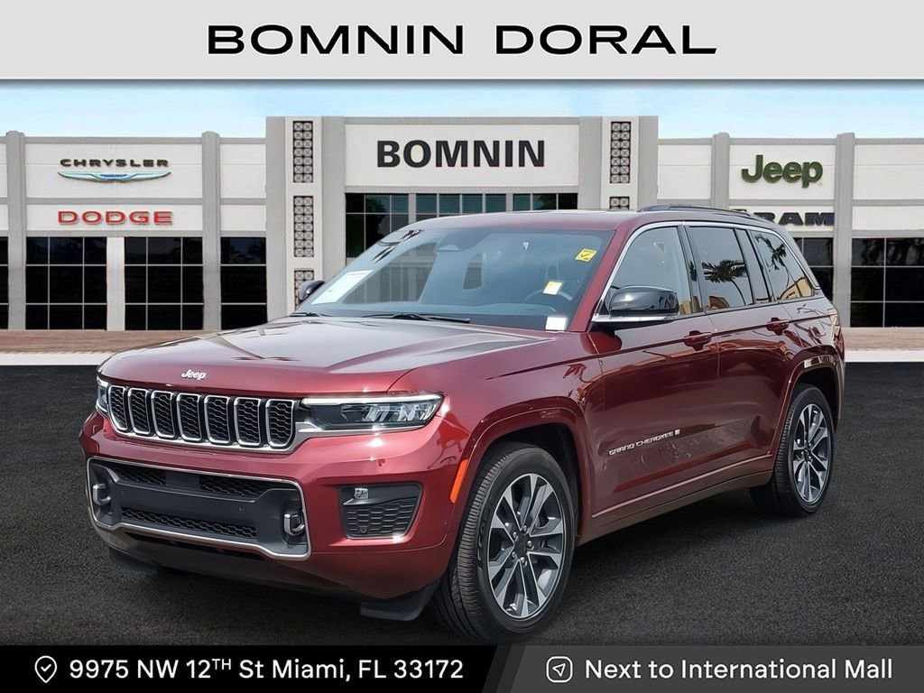 Used 2024 Jeep Grand Cherokee Overland w/ Luxury Tech Group IV