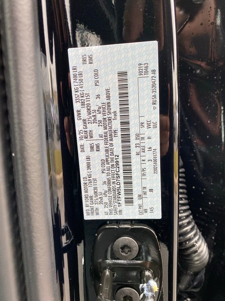 New 2025 Ford F150 Lariat w/ Equipment Group 501A Mid image 15