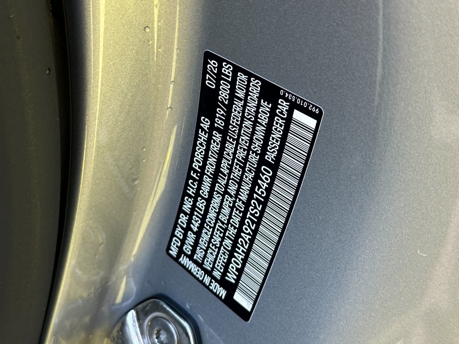 New 2026 Porsche 911 Carrera 4S AWD/4WD image 30
