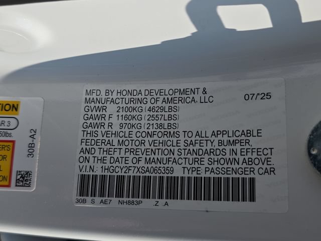Used 2025 Honda Accord Sport image 38