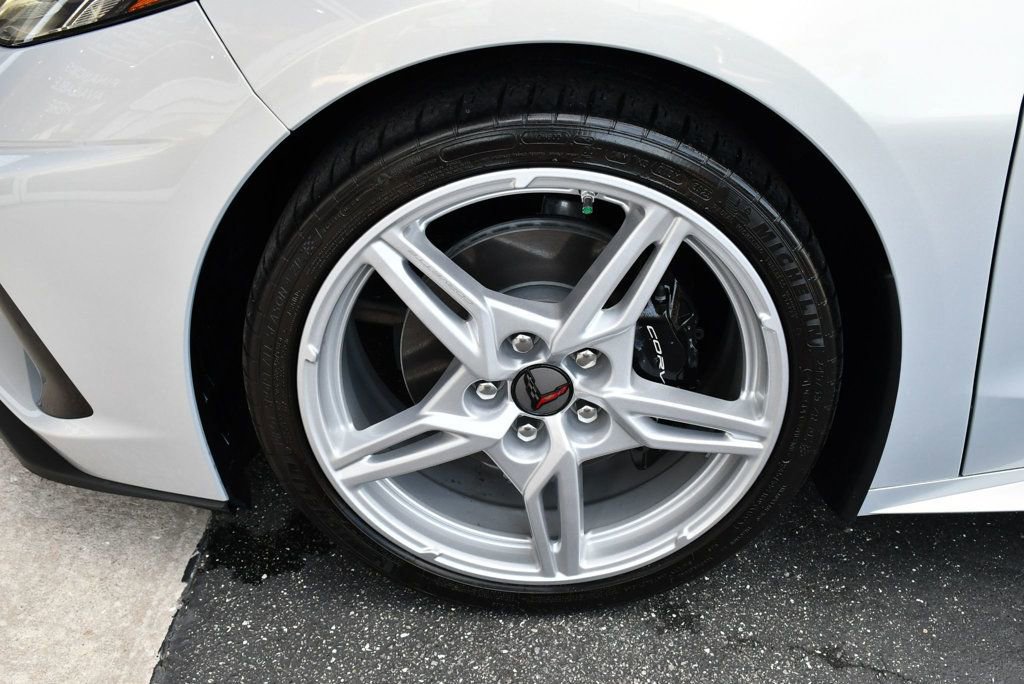 Used 2024 Chevrolet Corvette Stingray Coupe w/ Chrome Exterior Badge Package RWD image 52