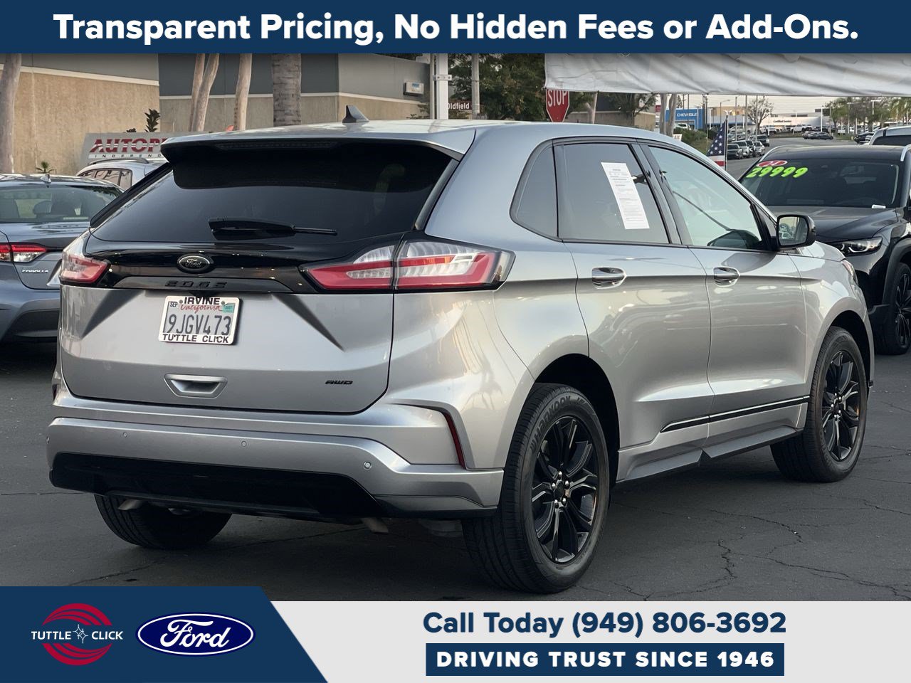 Certified 2023 Ford Edge SE w/ Black Appearance Package AWD/4WD image 15