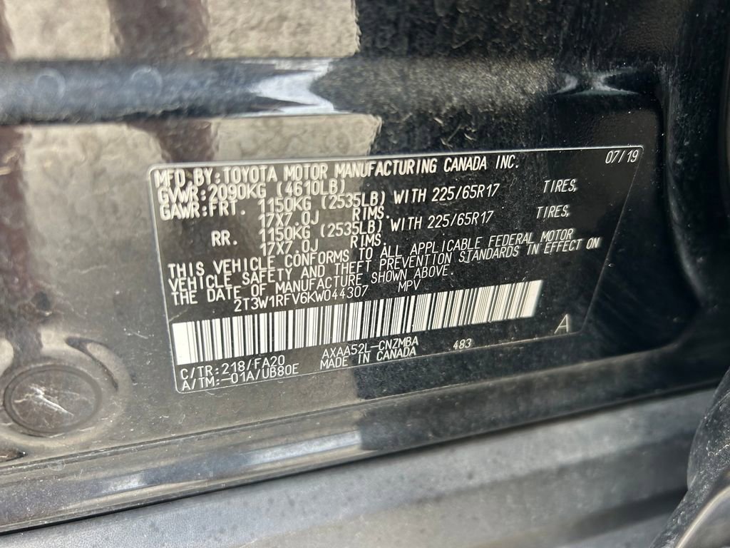 Used 2019 Toyota RAV4 XLE w/ Convenience Package image 10