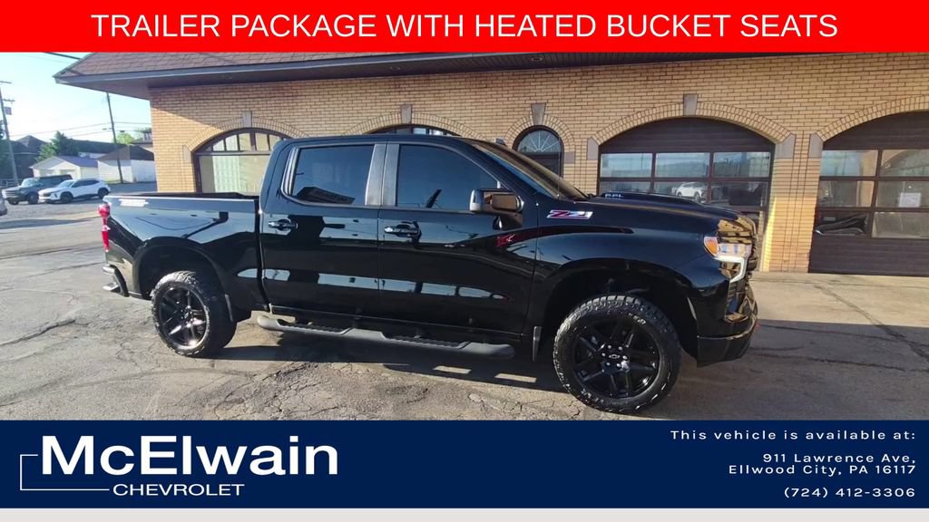 Used 2023 Chevrolet Silverado 1500 LT Trail Boss w/ Convenience Package II AWD/4WD image 2