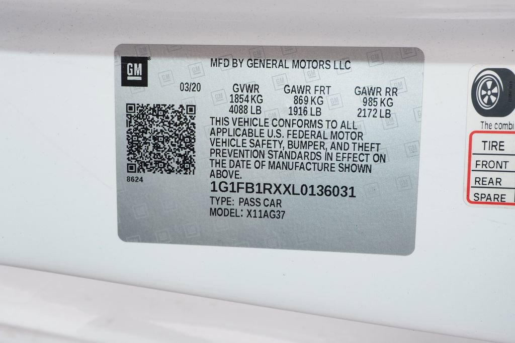 Used 2020 Chevrolet Camaro LS image 28