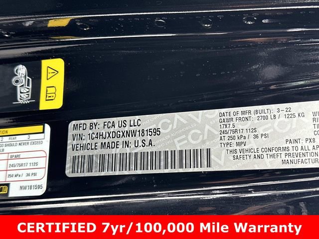 Certified 2022 Jeep Wrangler Unlimited Sport image 31