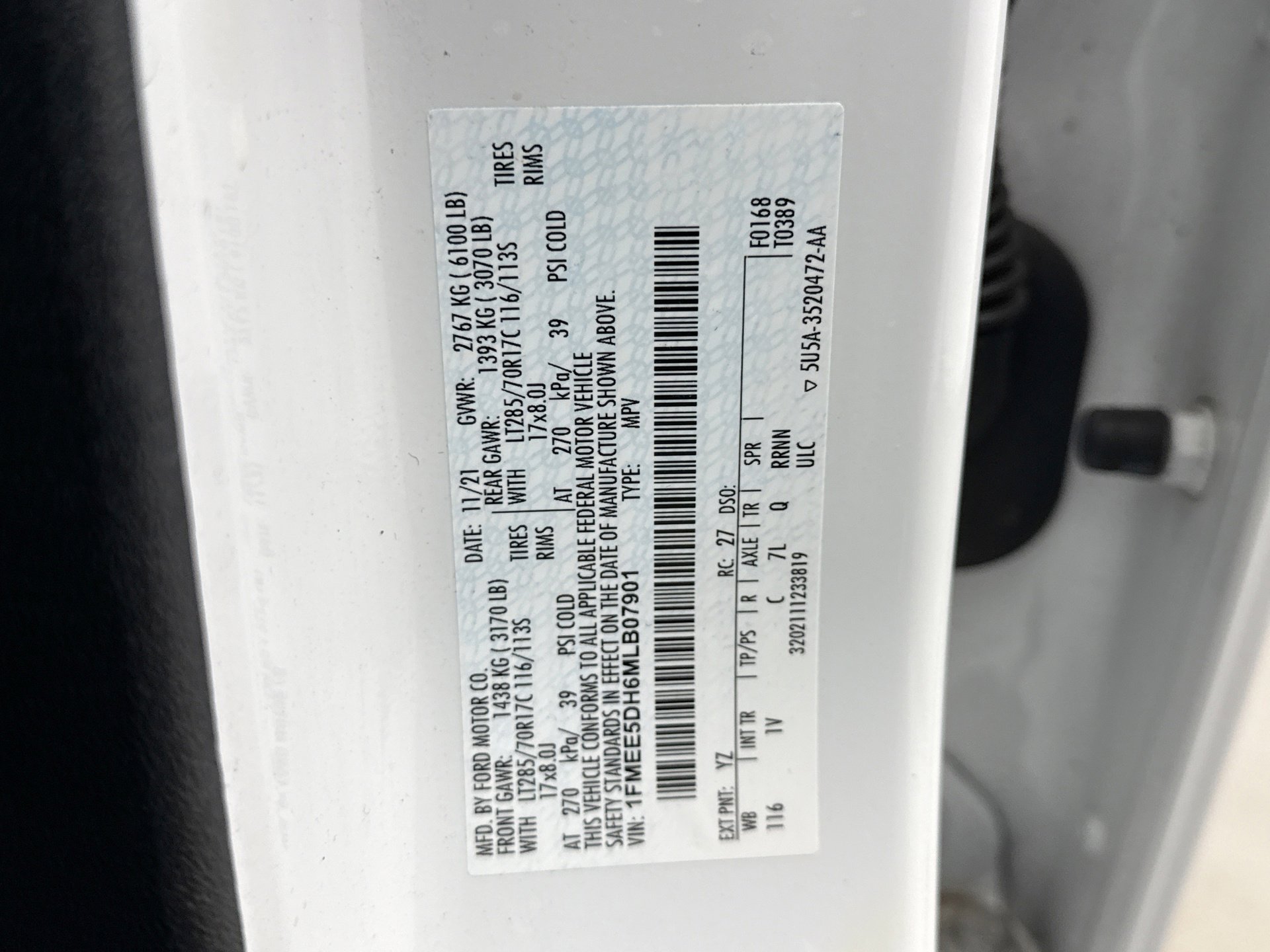 Used 2021 Ford Bronco Badlands AWD/4WD image 26