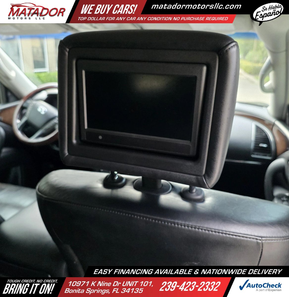 Used 2011 INFINITI QX56 4WD w/ Deluxe Touring Pkg image 17