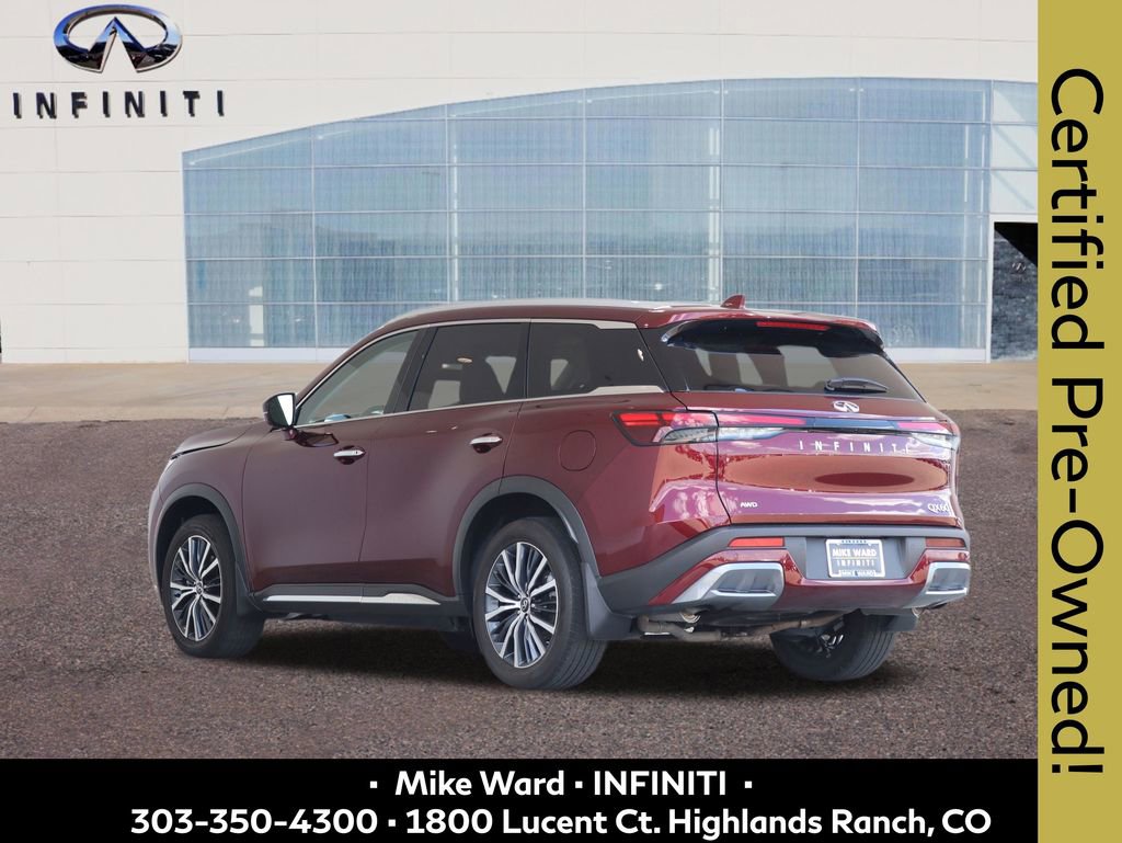 Certified 2025 INFINITI QX60 Sensory w/ Lighting Package (N94) AWD/4WD image 3