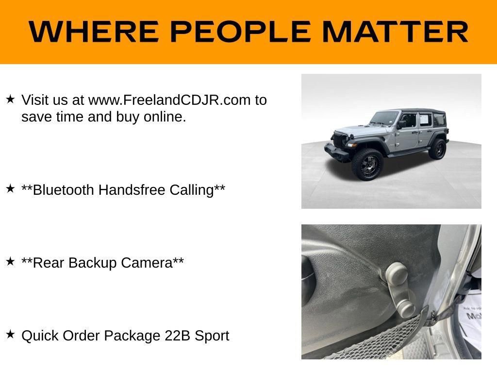 Used 2020 Jeep Wrangler Unlimited Sport image 30