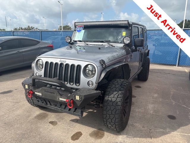 Used 2015 Jeep Wrangler Unlimited Sahara w/ Connectivity Group AWD/4WD image 1
