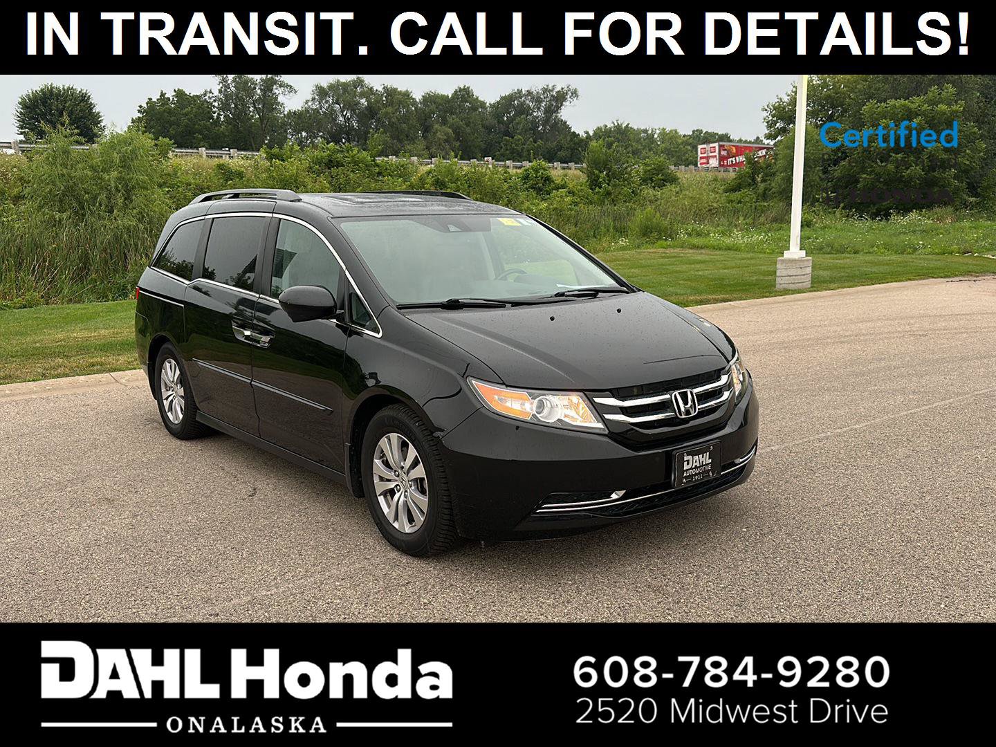 Used 2017 Honda Odyssey EX-L