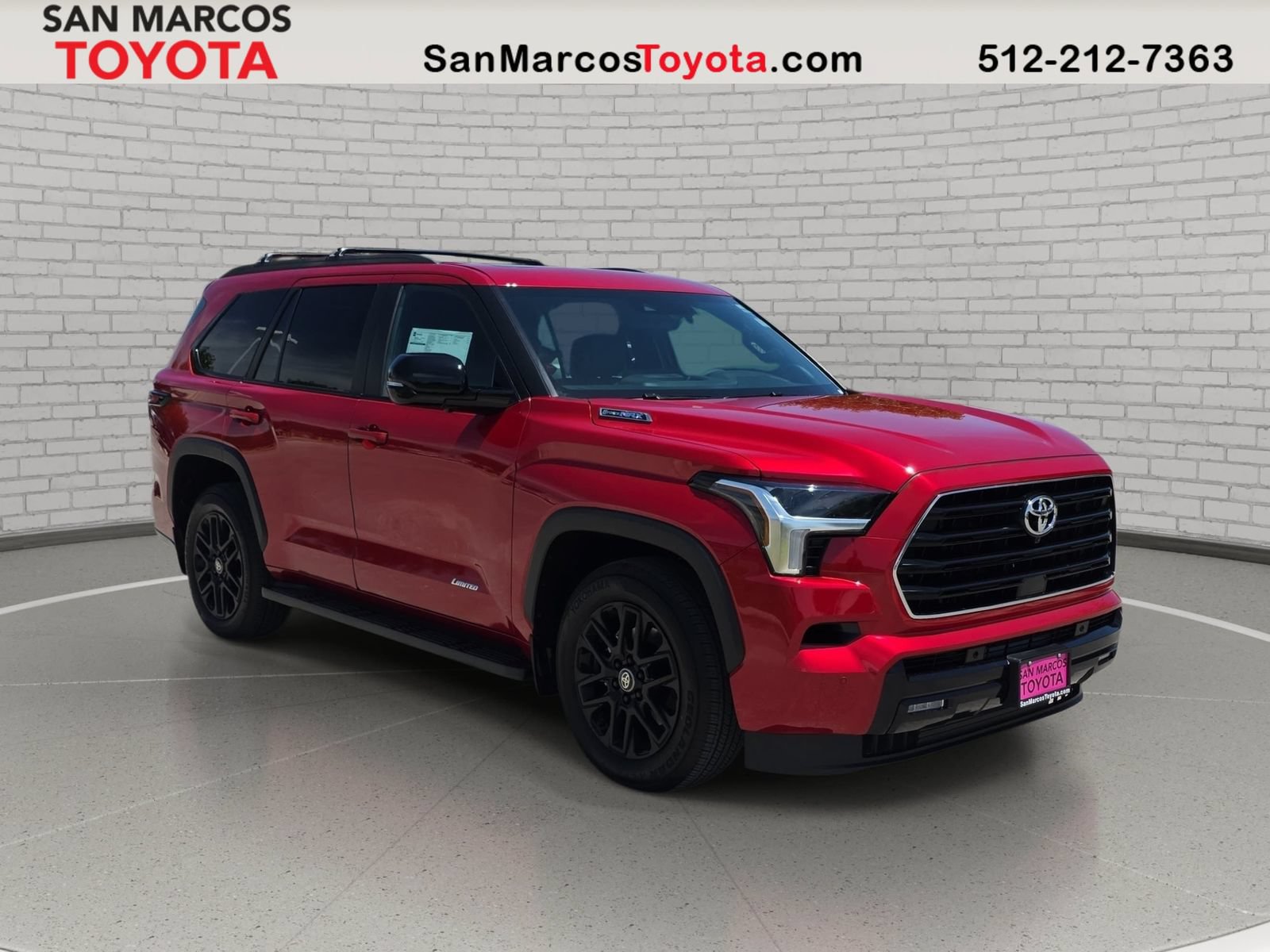 New 2026 Toyota Sequoia Limited w/ Nightshade Package AWD/4WD image 3