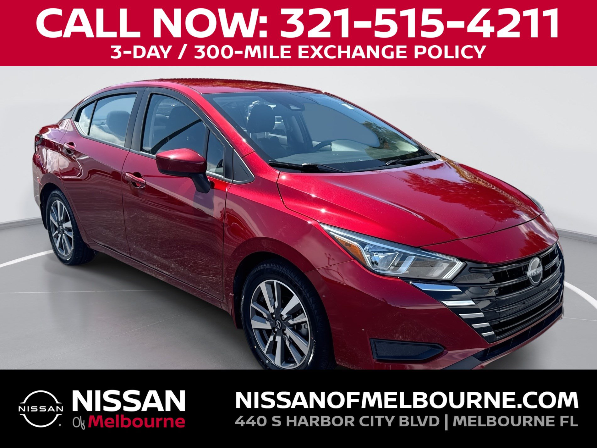 Used 2024 Nissan Versa SV w/ Trunk Package FWD image 1