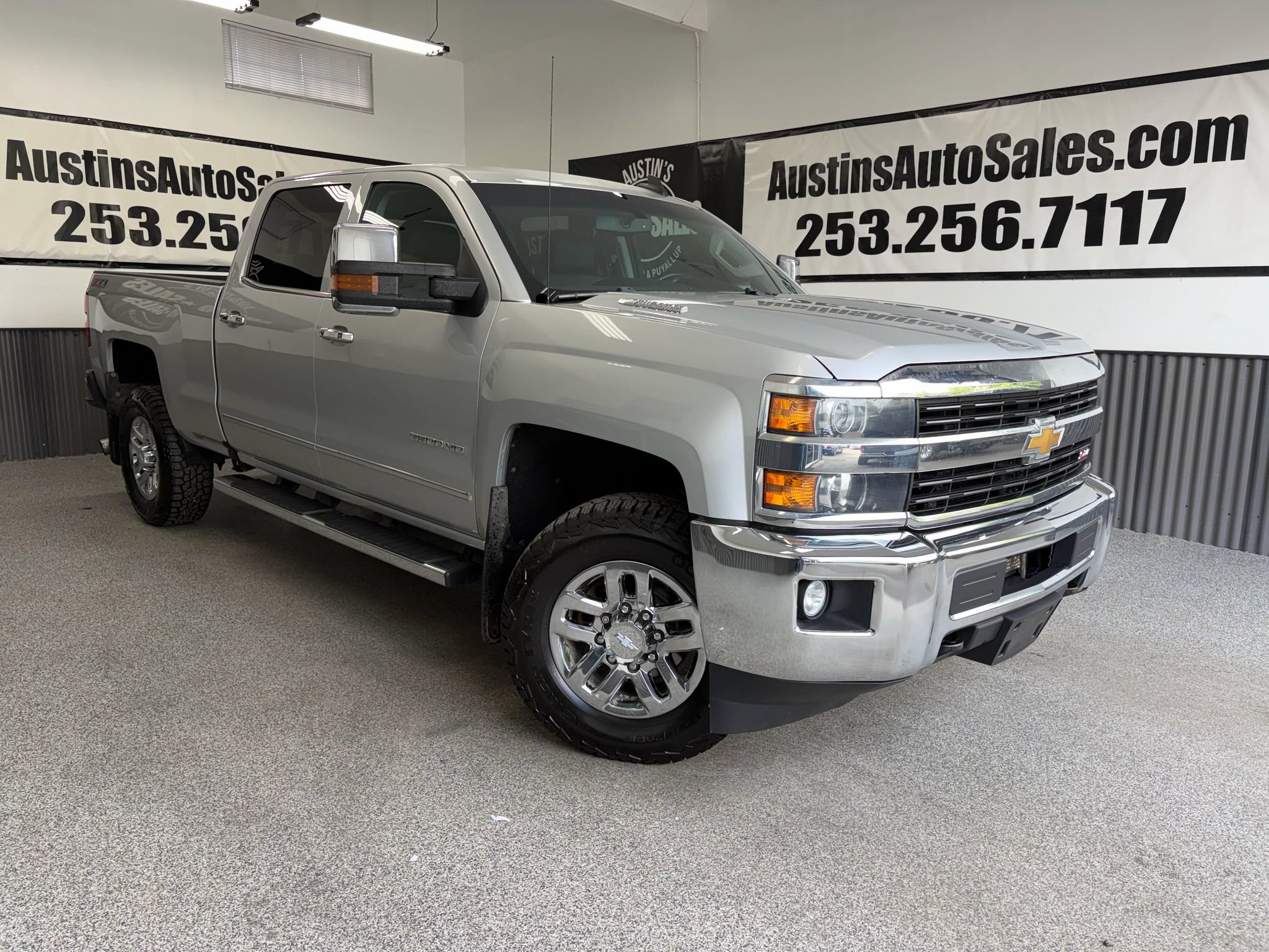 Used 2016 Chevrolet Silverado 3500 LTZ w/ Z71 Package, Off-Road AWD/4WD image 1