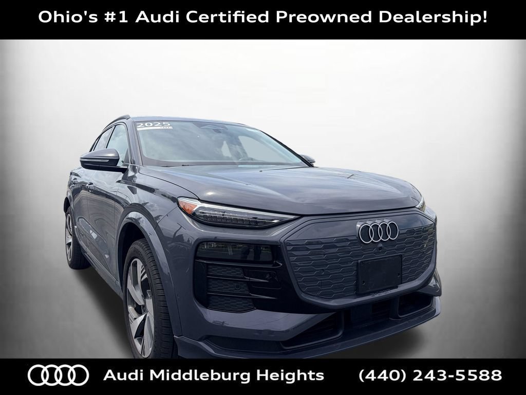 Certified 2025 Audi Q6 e-tron Premium Plus w/ Premium Plus