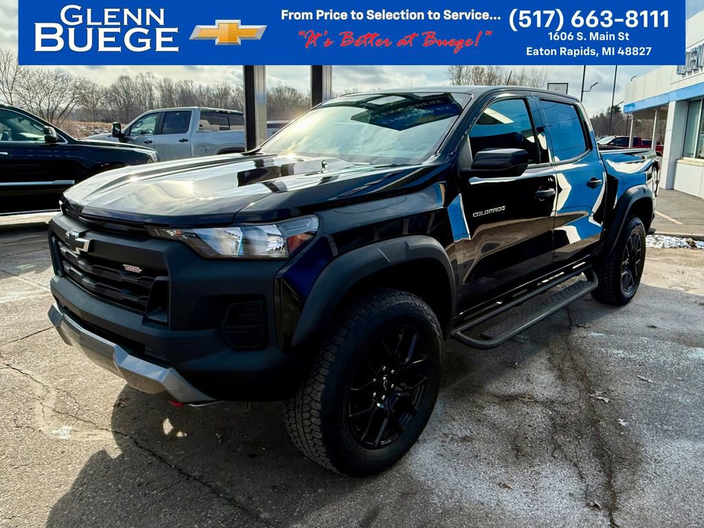 Certified 2023 Chevrolet Colorado Trail Boss w/ LPO, Dark Essentials Package image 1
