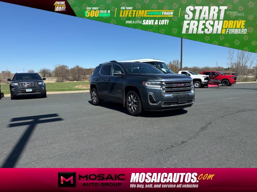 Used 2020 GMC Acadia SLT w/ LPO, Floor Liner Package image 1