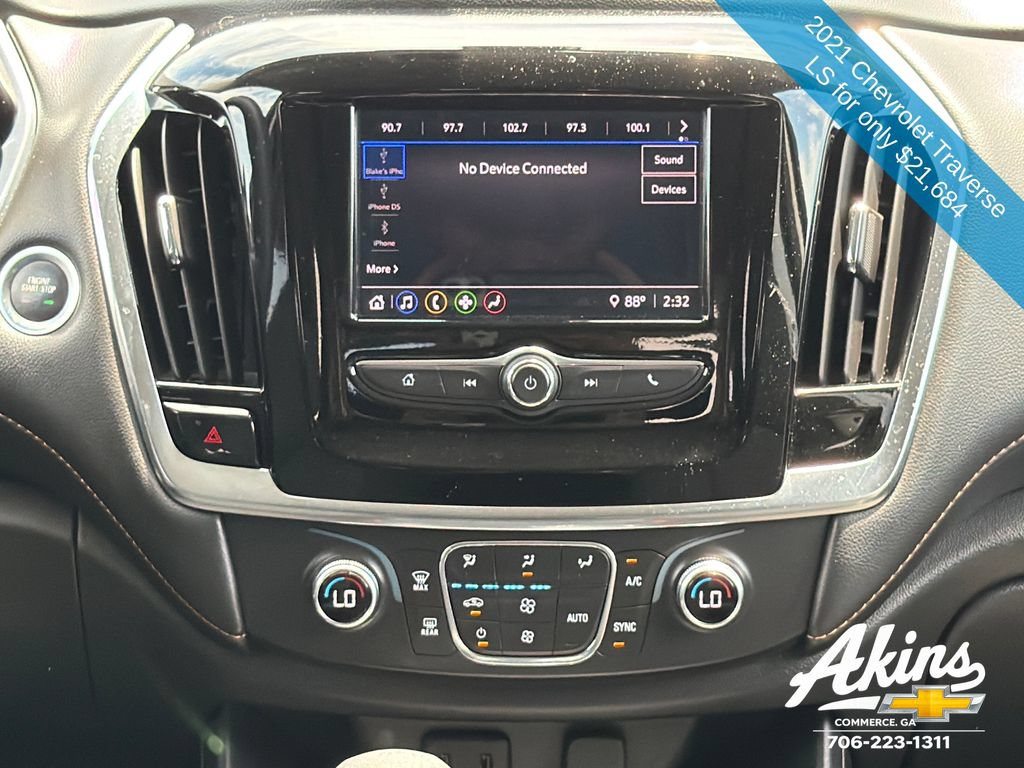 Certified 2021 Chevrolet Traverse LS FWD image 22
