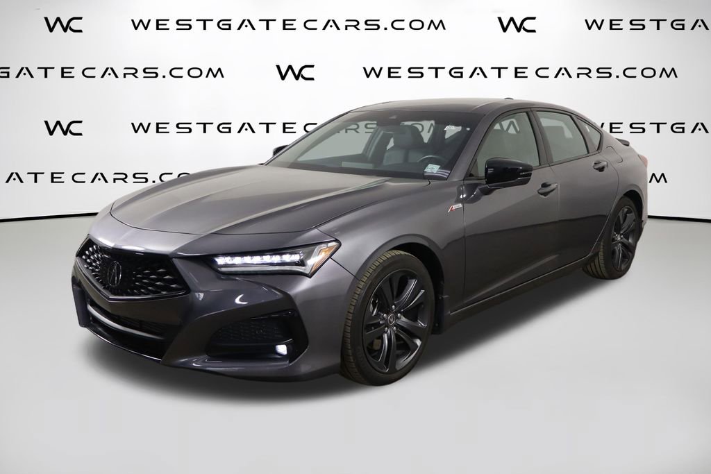 Used 2021 Acura TLX w/ A-SPEC Pkg image 1
