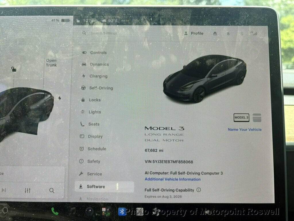 Used 2021 Tesla Model 3 Long Range AWD/4WD image 22
