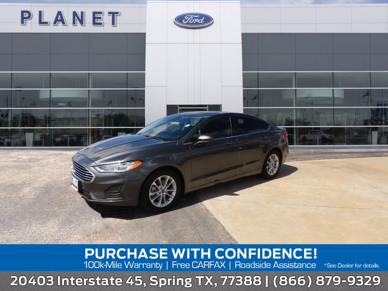 Used 2020 Ford Fusion SE image 1