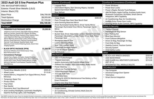 Certified 2023 Audi Q5 2.0T Premium Plus w/ Premium Plus Package image 37