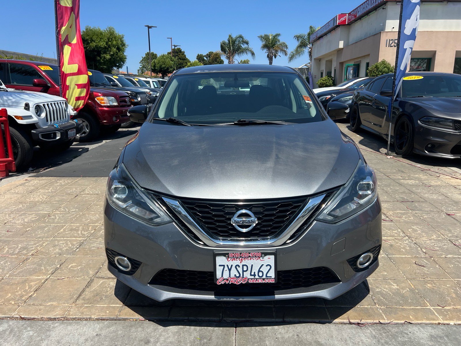 Used 2017 Nissan Sentra SR w/ SR Midnight Edition FWD image 3