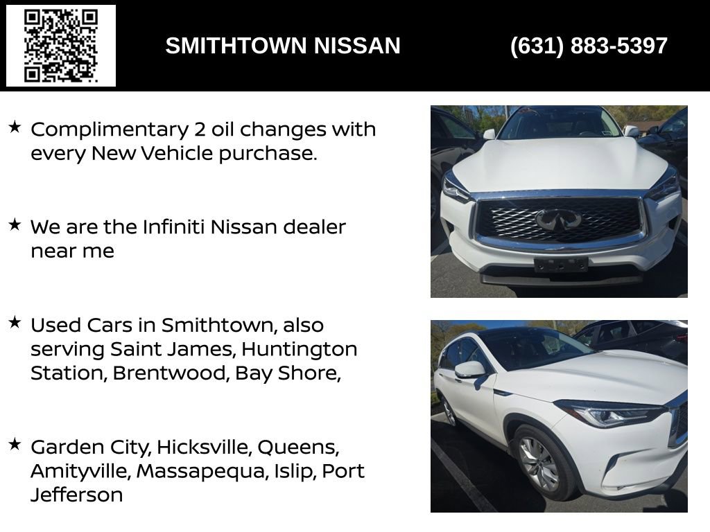 Used 2022 INFINITI QX50 Luxe w/ Cargo Package AWD/4WD image 3