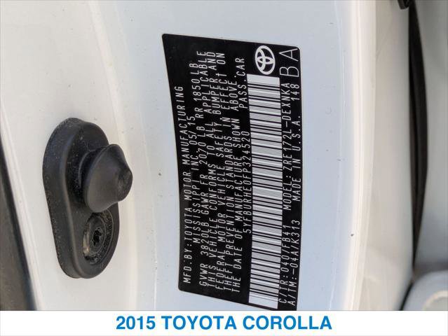 Used 2015 Toyota Corolla LE FWD image 26